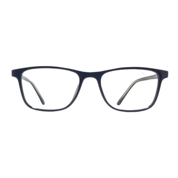 Black Rectangle Modern Eyeglasses Frame For Men