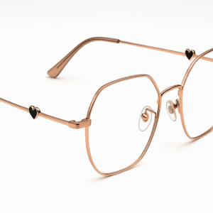 Framesvista-Rose-Gold-Hexagon-Eyeglasses-For-Women