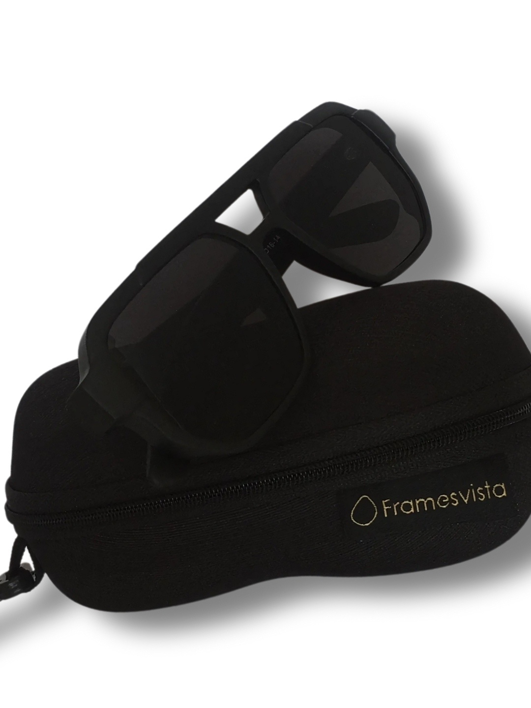 BlackElectricSquareSunglassesForMenUVProtection