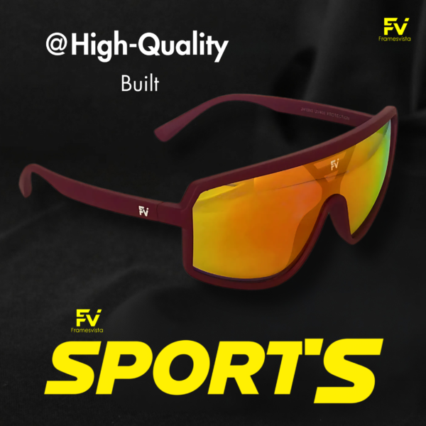 FV Mercury Orange hiking Sports Sunglasses