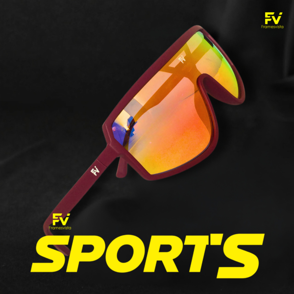FV Mercury Orange hiking Sports Sunglasses