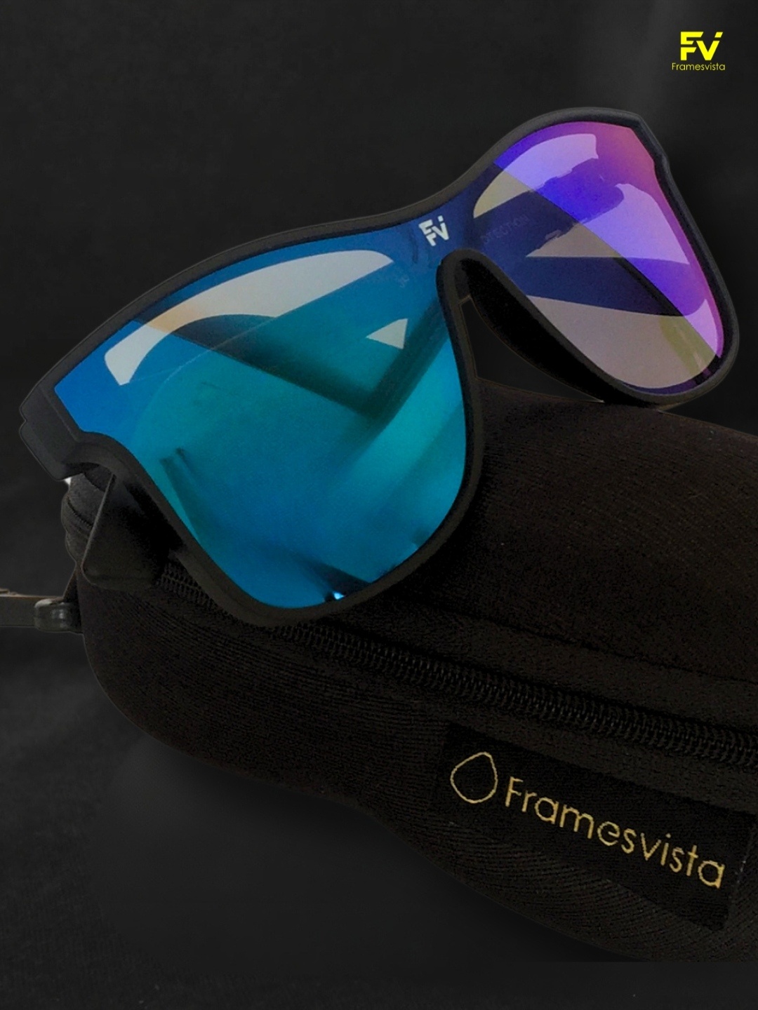 FVBlackMercuryBlueTrekkingSportyLookSunglassesUV400(7)