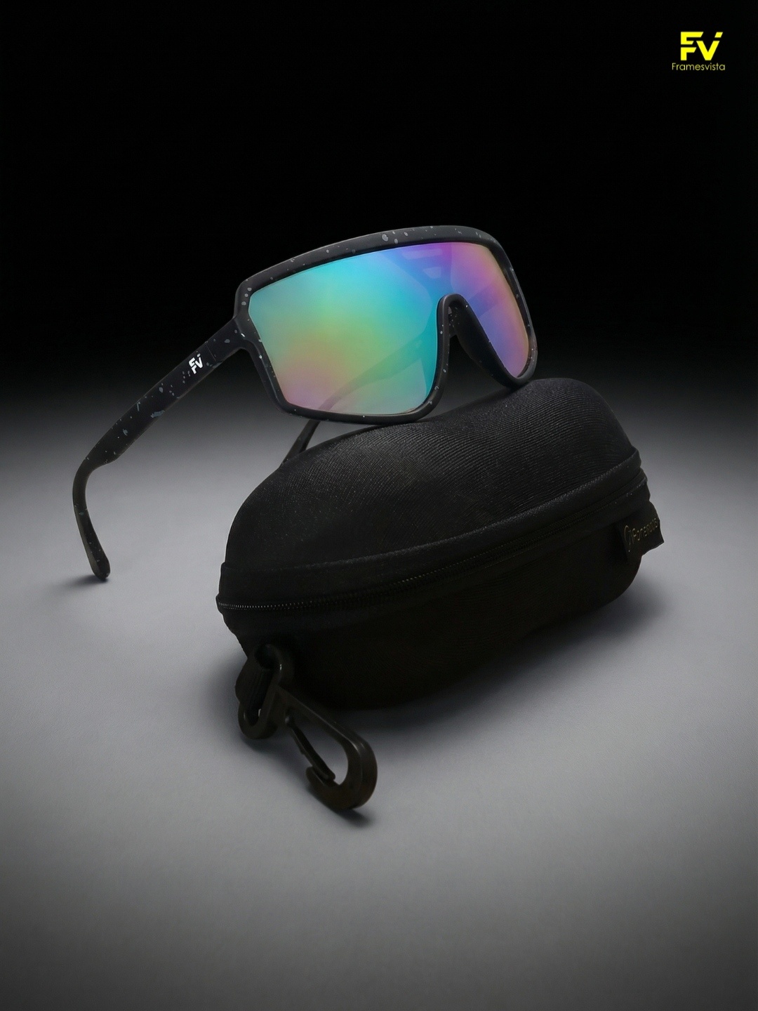 FVBlackMercuryGreenHikingTrekkingSportsSunglasses