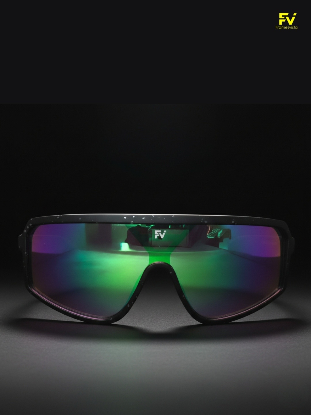 FVBlackMercuryGreenHikingTrekkingSportsSunglasses