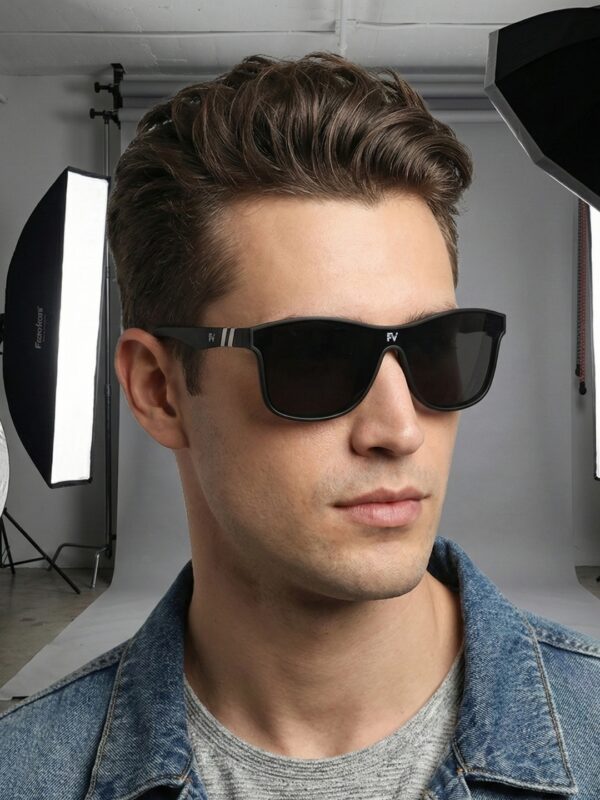 FV Black Trekking Sporty Look Sunglasses | Unisex | UV 400