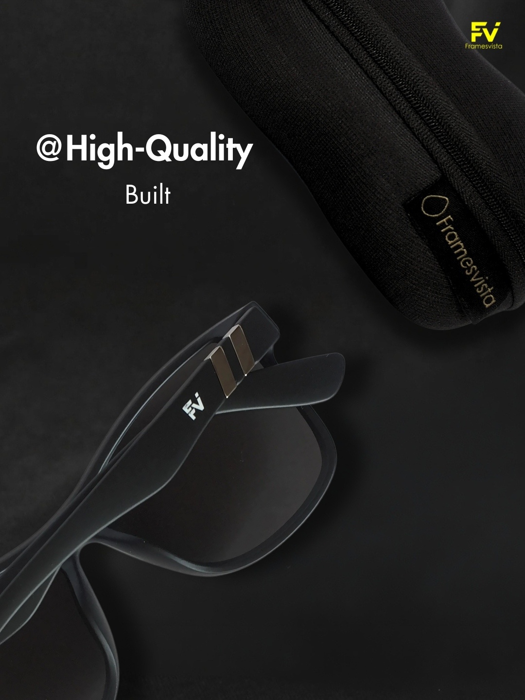 FVBlackTrekkingSportyLookSunglassesUnisexUV400