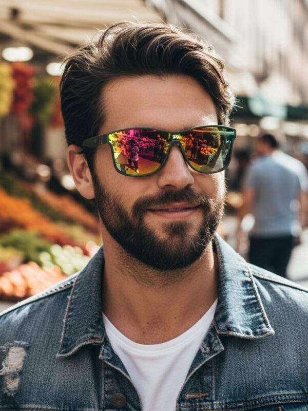 FV Mercury Olive Green Trekking Sporty Look Sunglasses UV 400