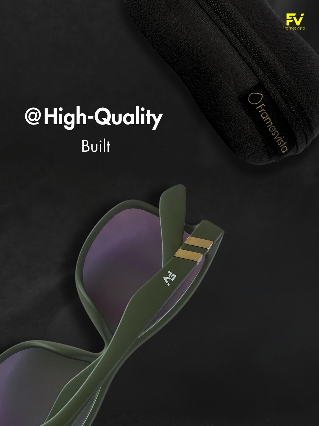 FVMercuryOliveGreenTrekkingSportyLookSunglassesUV400