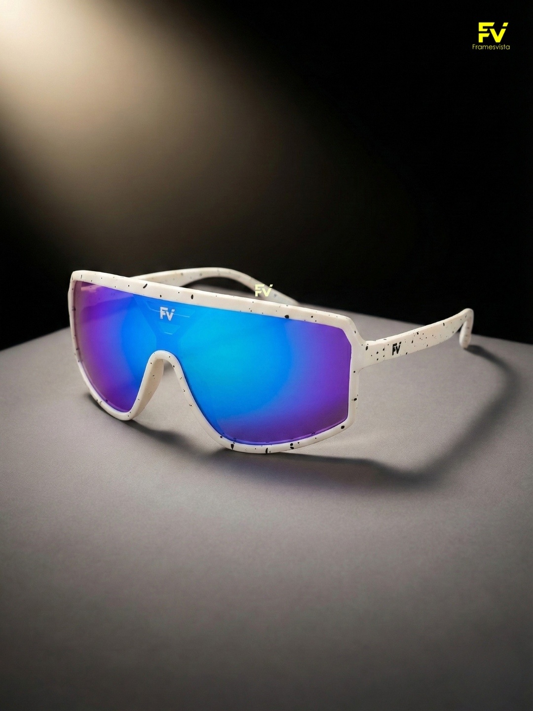 FVWhiteOceanBlueHikingTrekkingSportsSunglasses