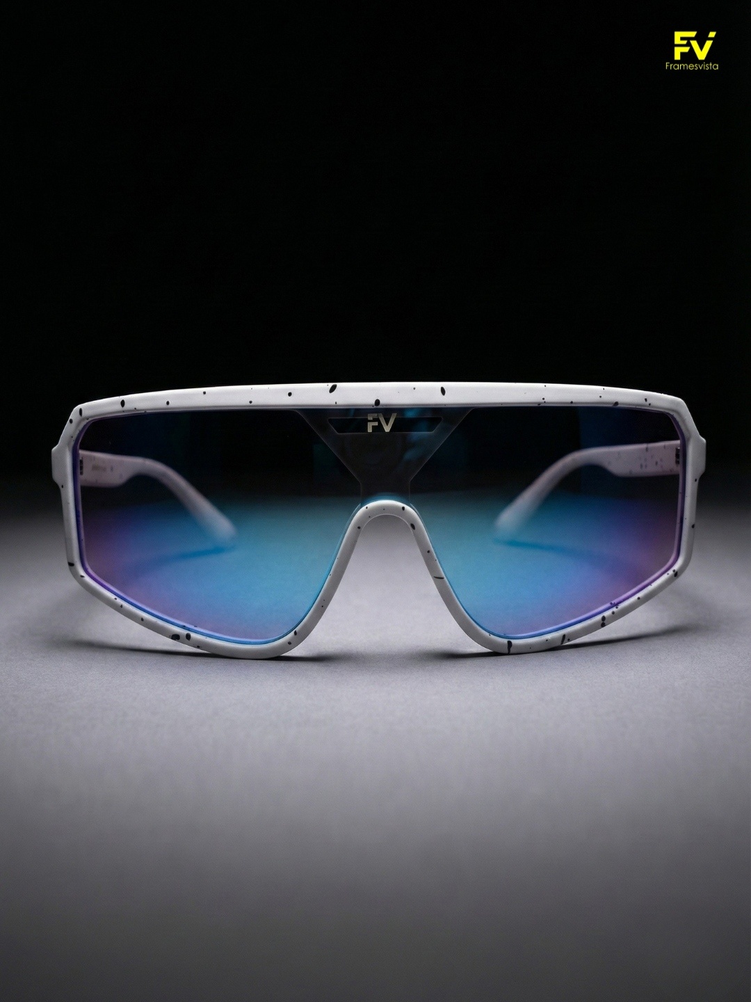 FVWhiteOceanBlueHikingTrekkingSportsSunglasses