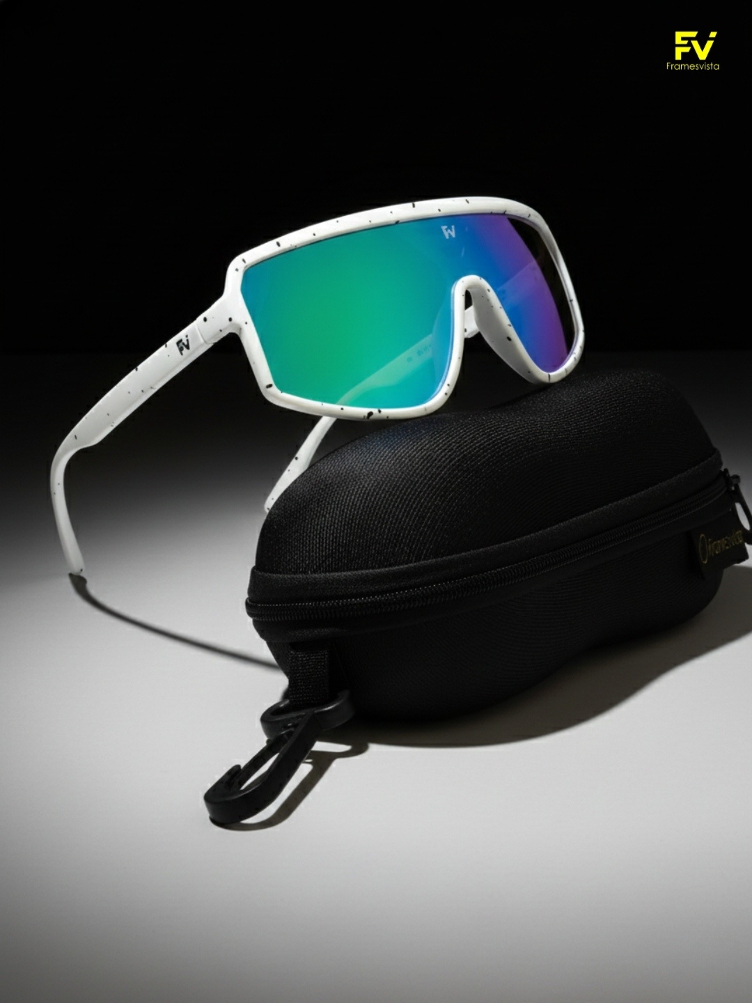 FVWhiteOceanBlueHikingTrekkingSportsSunglasses