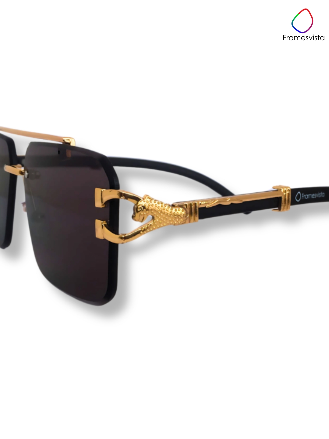 FramesvistaDoubleBridgeRimlessPumaMcStanSunglasses