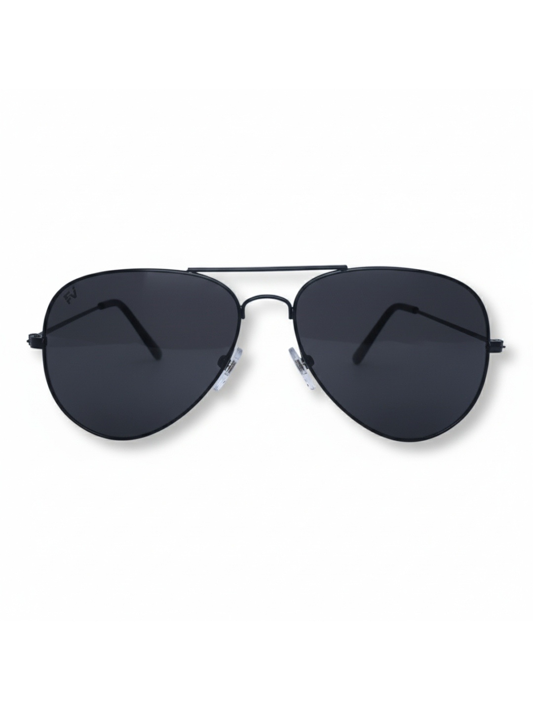 FullBlackPolarizedAviatorSunglasses