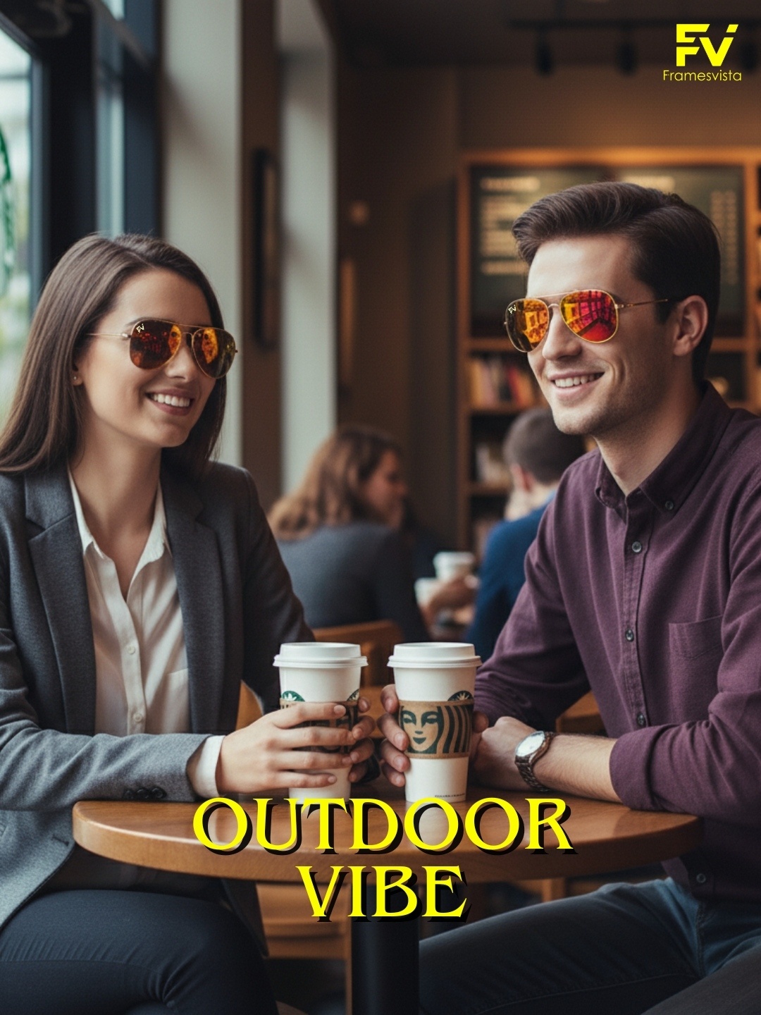 FramesvistaGoldenMercuryMirroredAviatorSunglasses