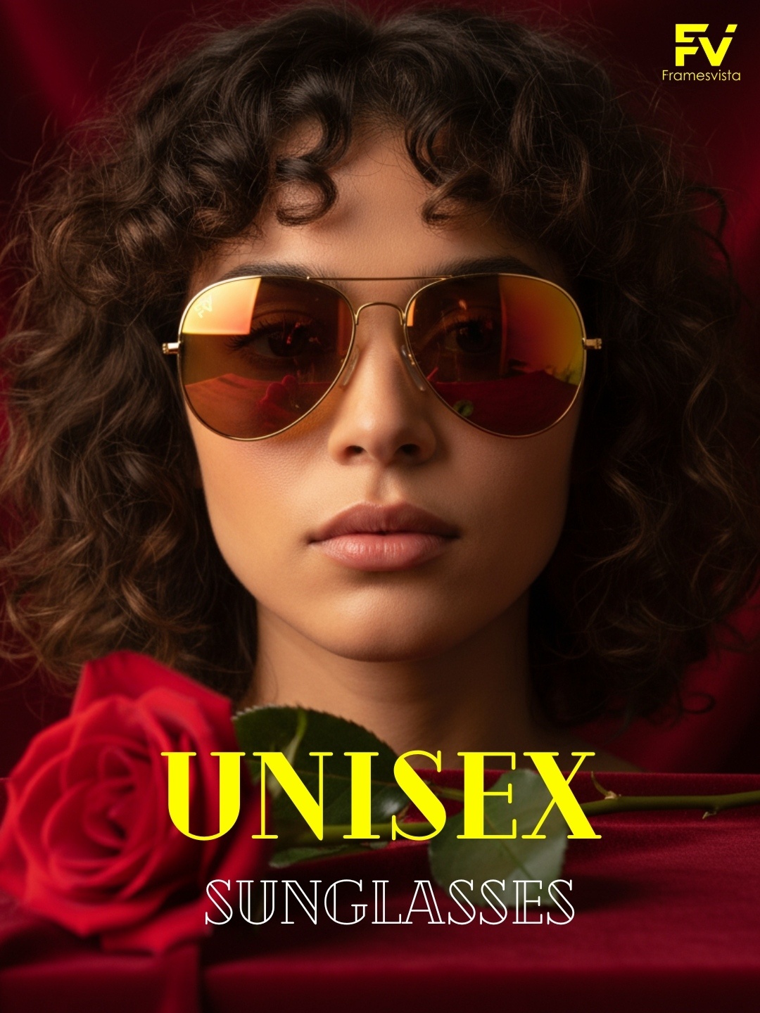 FramesvistaGoldenMercuryMirroredAviatorSunglasses