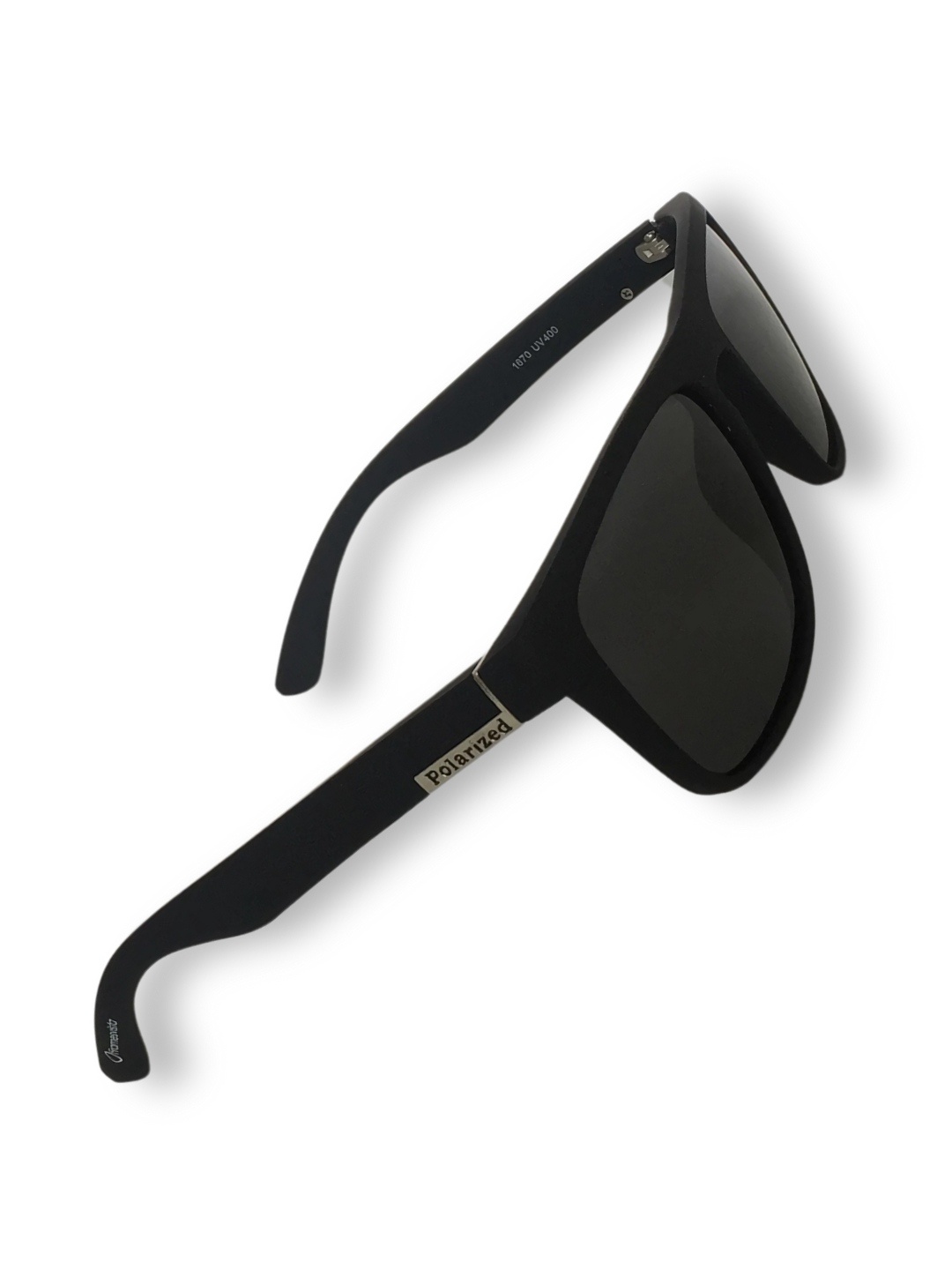 FramesvistaMattBlackPolarizedSunglassesUV400Protection