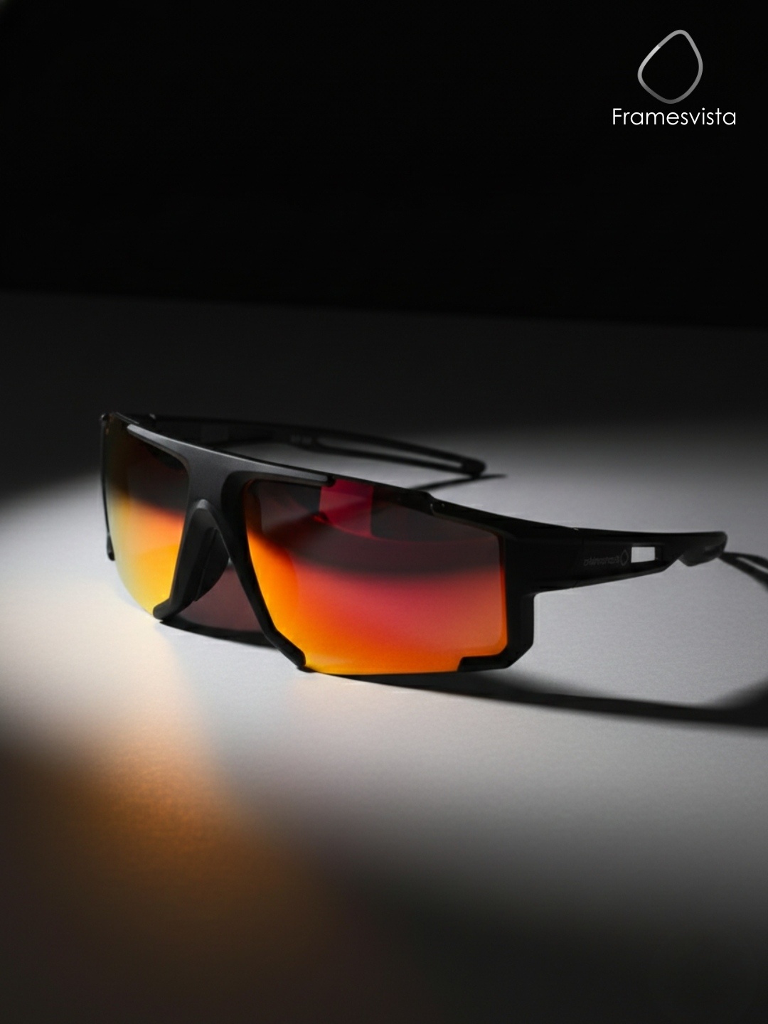 FramesvistaOrangeMercuryMirroredSportsDrivingSunglasses