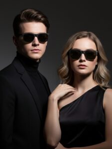 black wayfarer sunglasses for men
