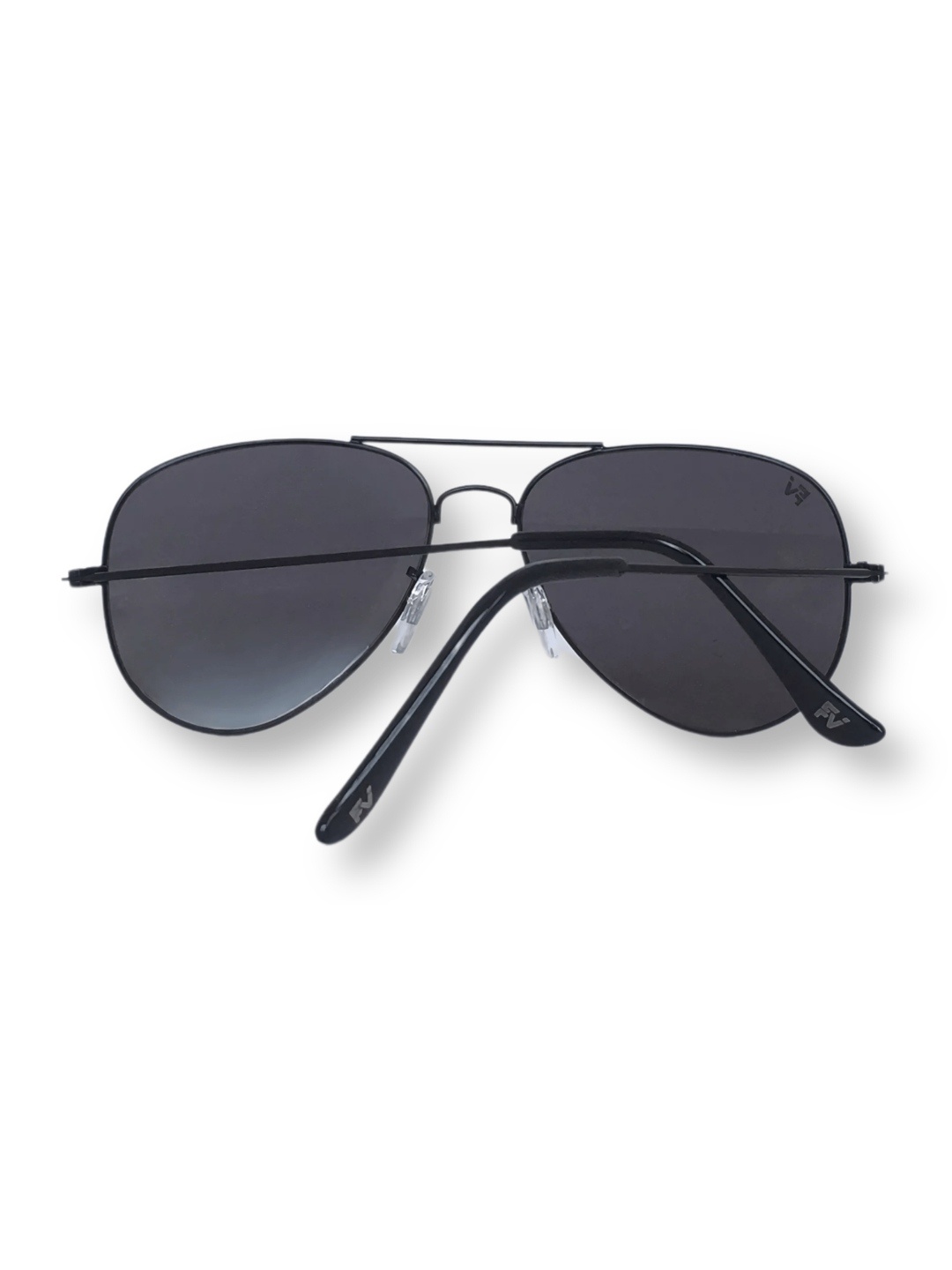 FullBlackPolarizedAviatorSunglasses