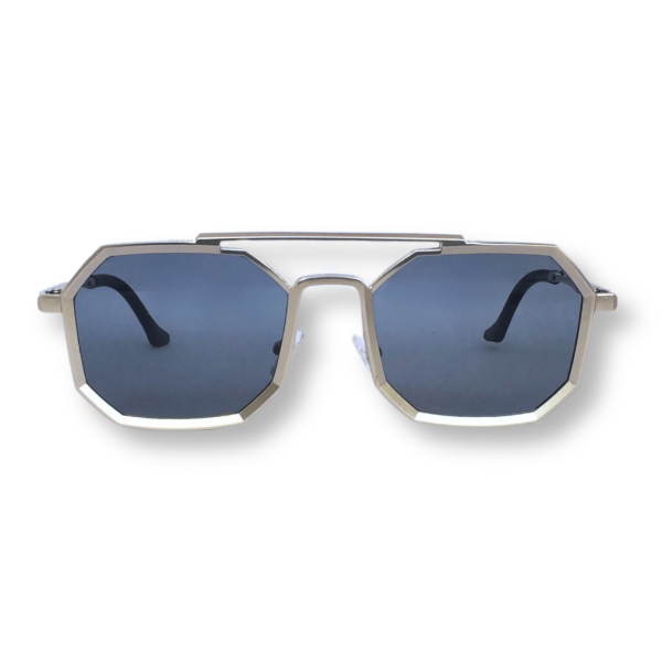 Framesvista Vintage Hexagon Style Metal Sunglasses For Unisex