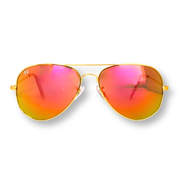 full golden mercury aviator sunglasses