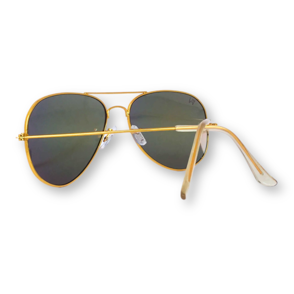 full golden mercury aviator sunglasses