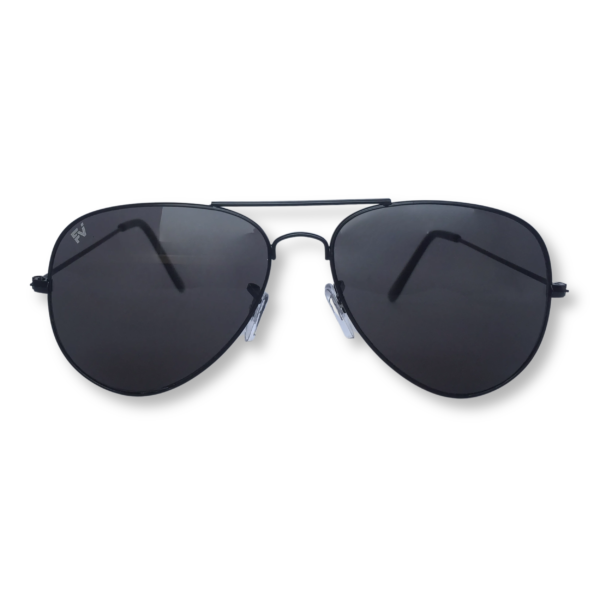 Framesvista full black aviator sunglasses for men