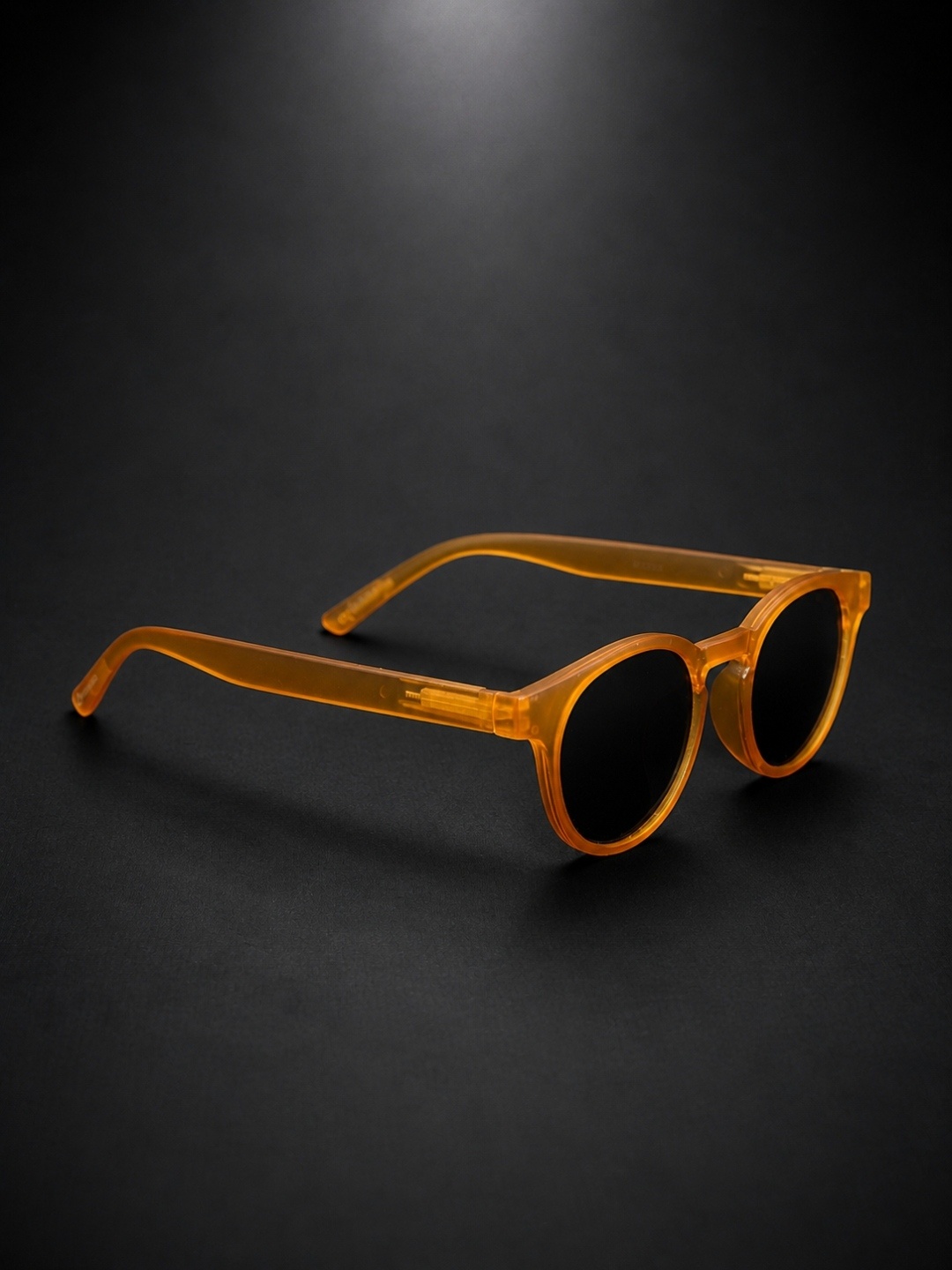 amber transparent sunglasses