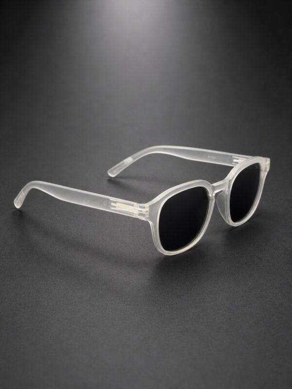 white Square sunglasses
