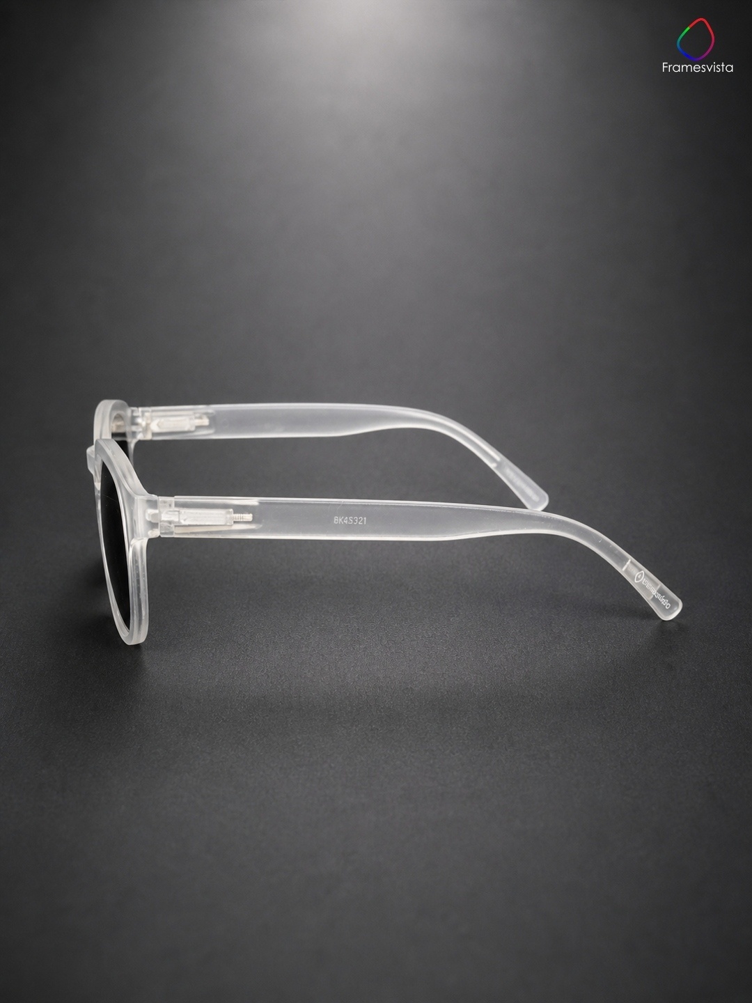 white Square sunglasses