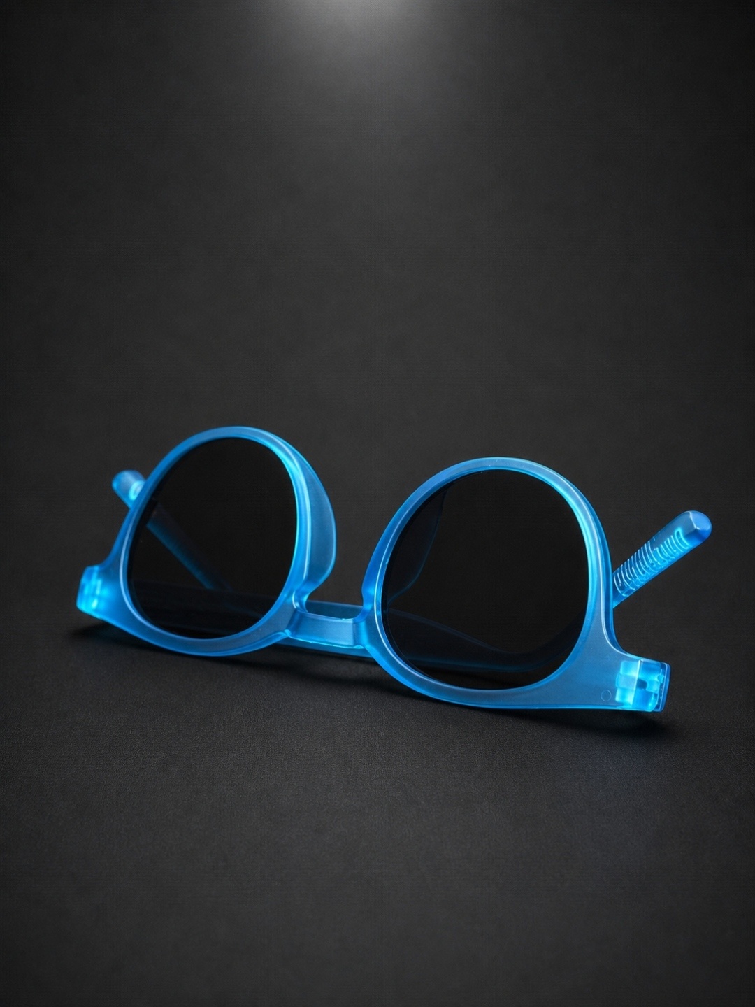Transparent blue premium frame