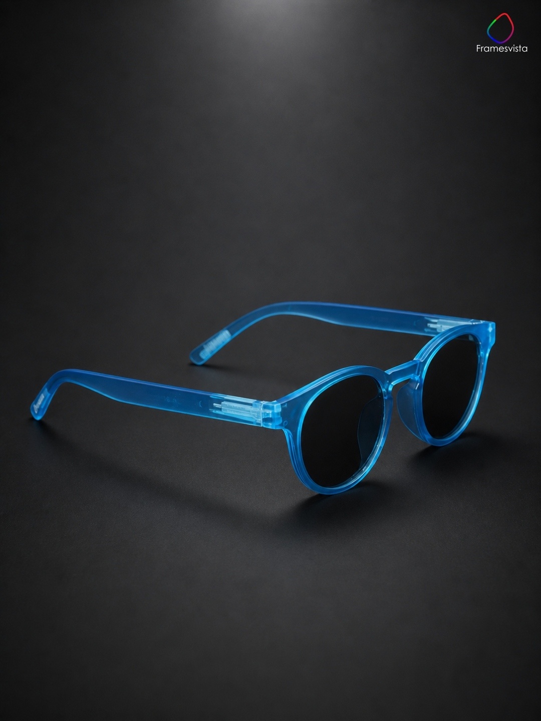 Transparent blue premium frame