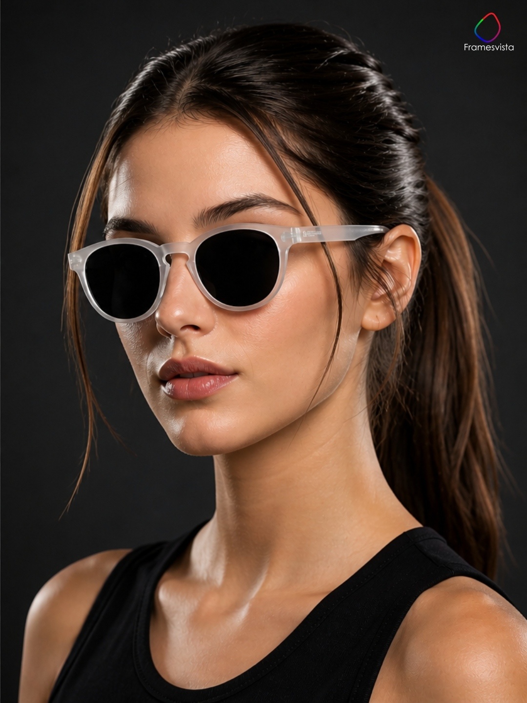 Unisex Round Sunglasses
