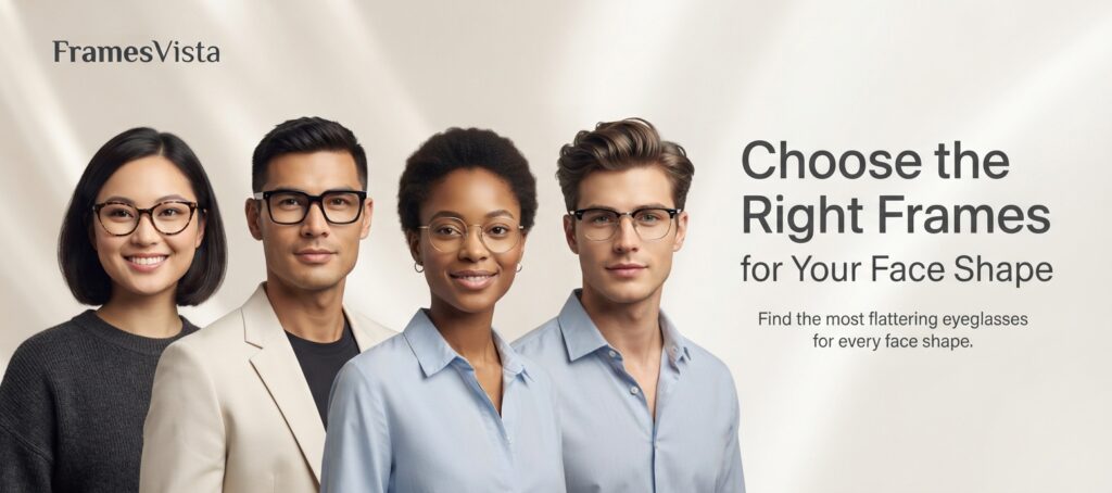choose the right frames for your face shapes