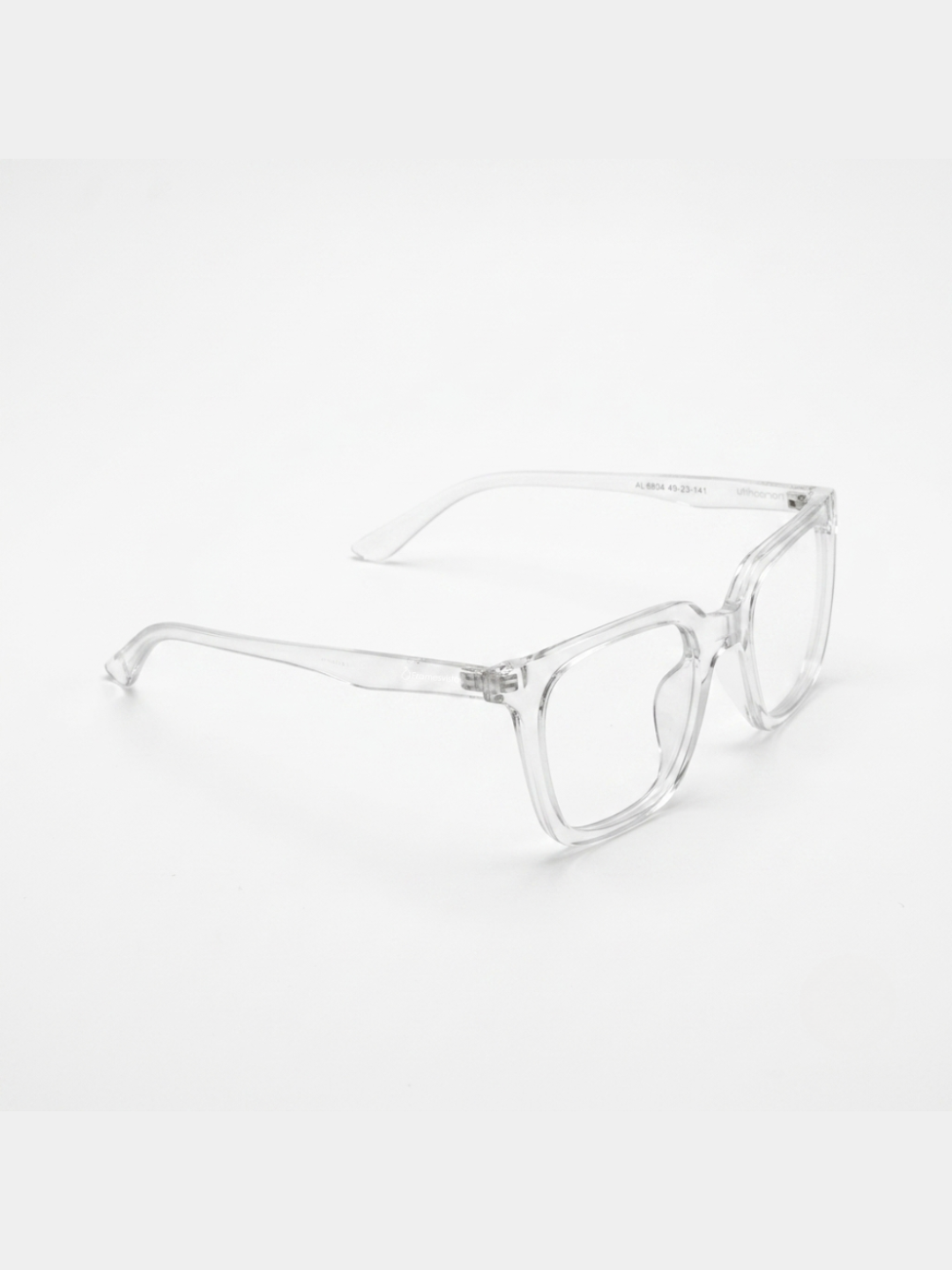 Framesvista FV-TR6804 clear square full-rim eyeglasses angled view