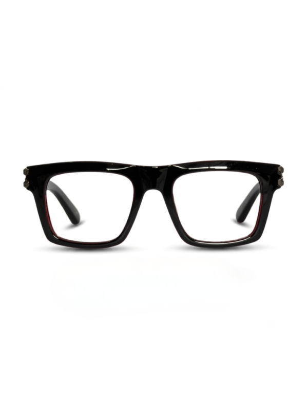 Framesvista FV-82101 deep maroon rectangular eyeglasses frame front