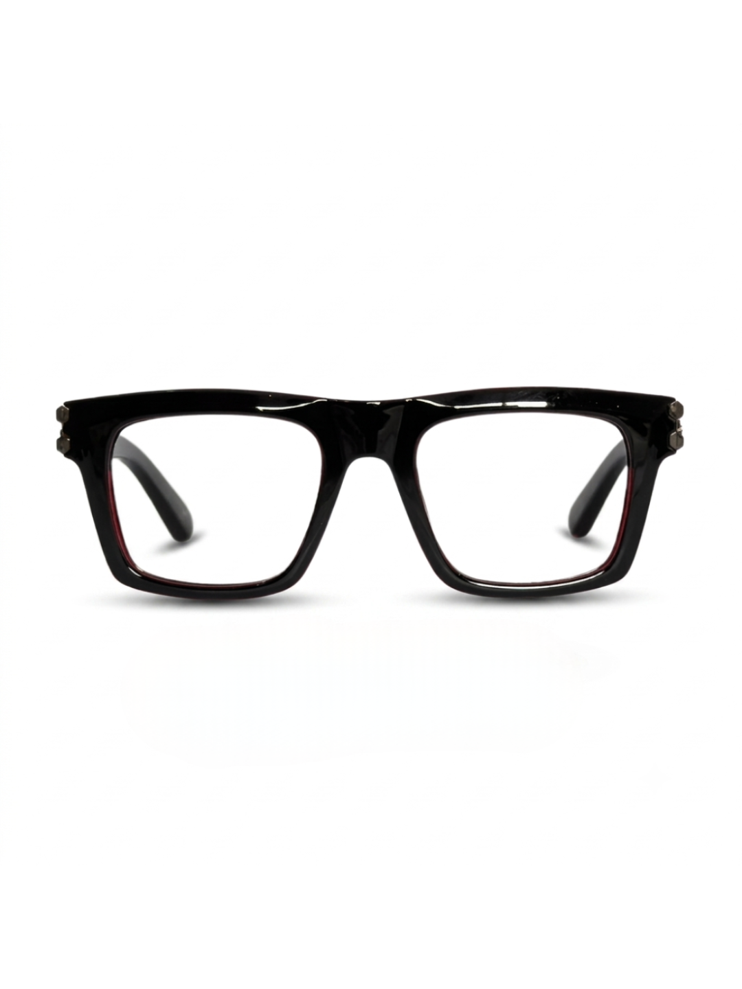 Framesvista FV-82101 deep maroon rectangular eyeglasses frame front