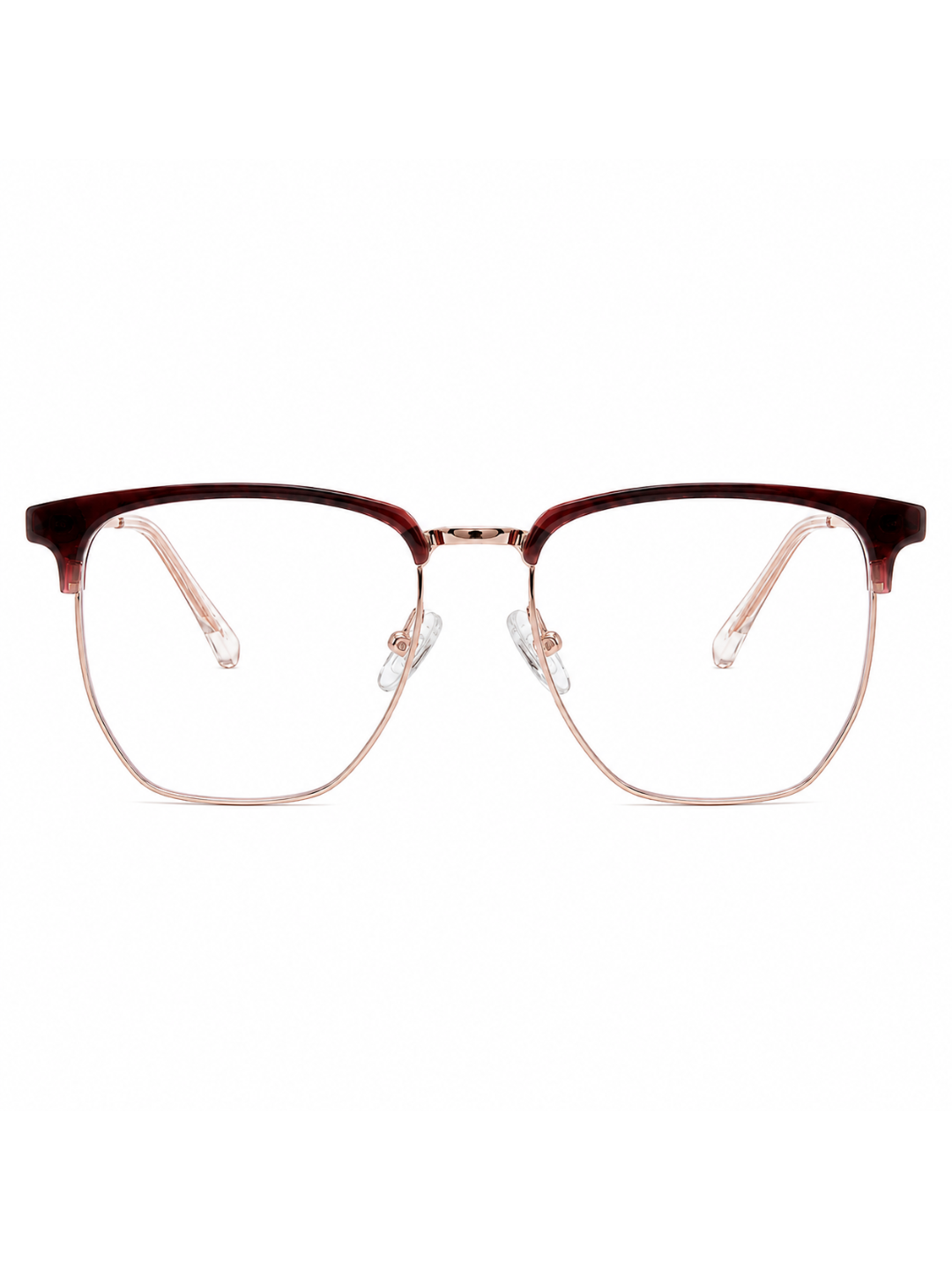 framesvista-fv-bs6113-rose-gold-square-eyeglasses-front
